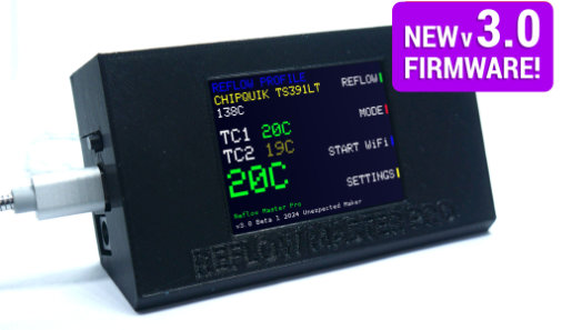 Reflow Master Pro controller in its optional enclosure